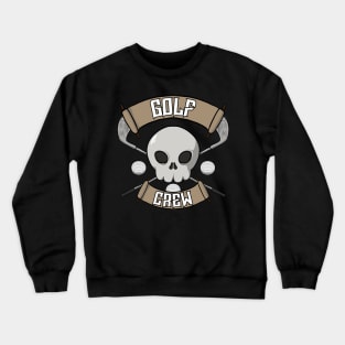 Golf crew Jolly Roger pirate flag Crewneck Sweatshirt